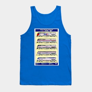 Amtrak Heritage Locomotives Tank Top